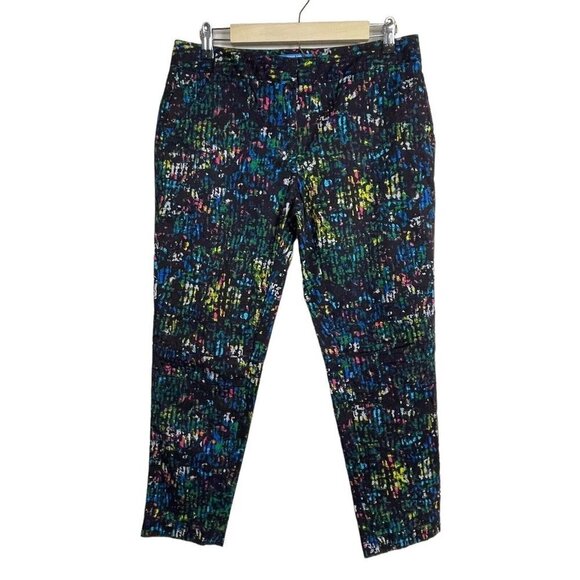 Derek Lam for Design Nation Women's Size 8 Ankle Crop Pants 32x25" Multicolor - Picture 1 of 8